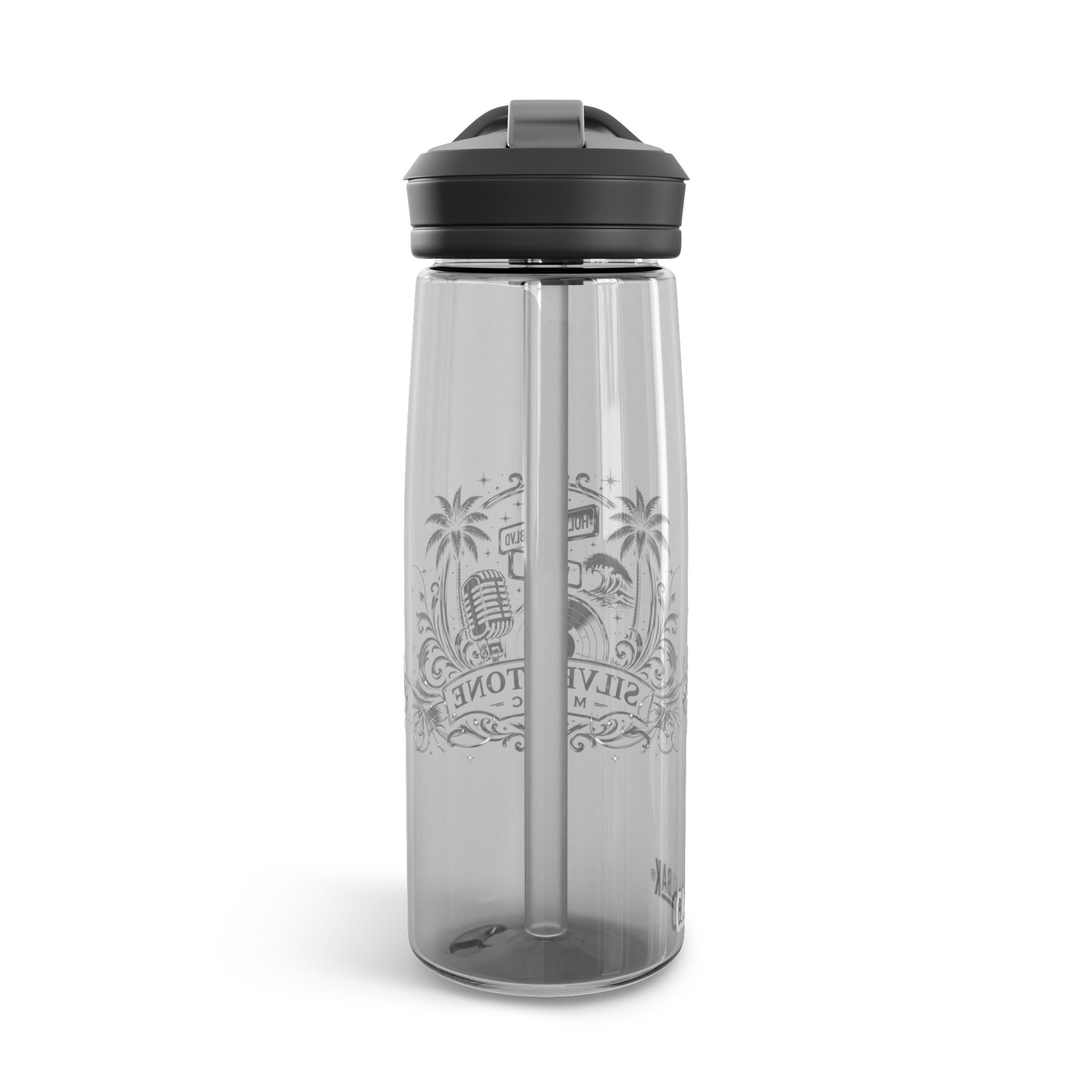 Silver Tone Music Cali Dreams Water Bottle | CamelBak Eddy 20oz/25oz