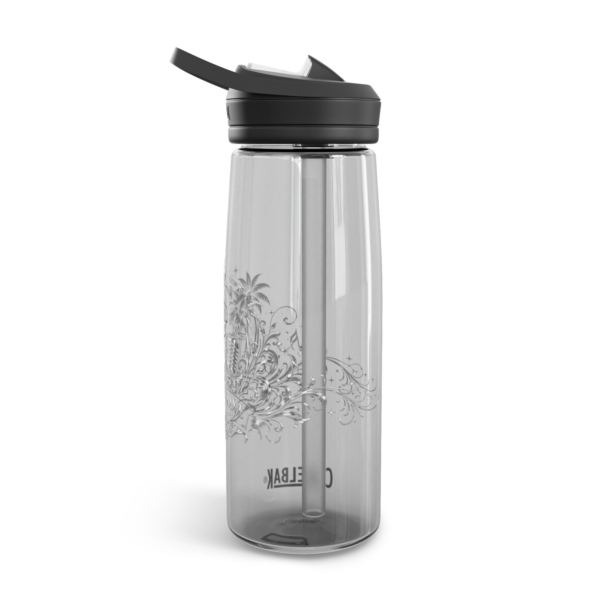 Silver Tone Music Cali Dreams Water Bottle | CamelBak Eddy 20oz/25oz