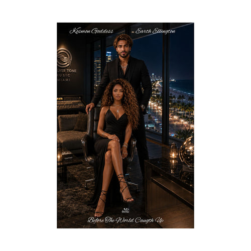 Silver Tone Music Miami Nights Poster