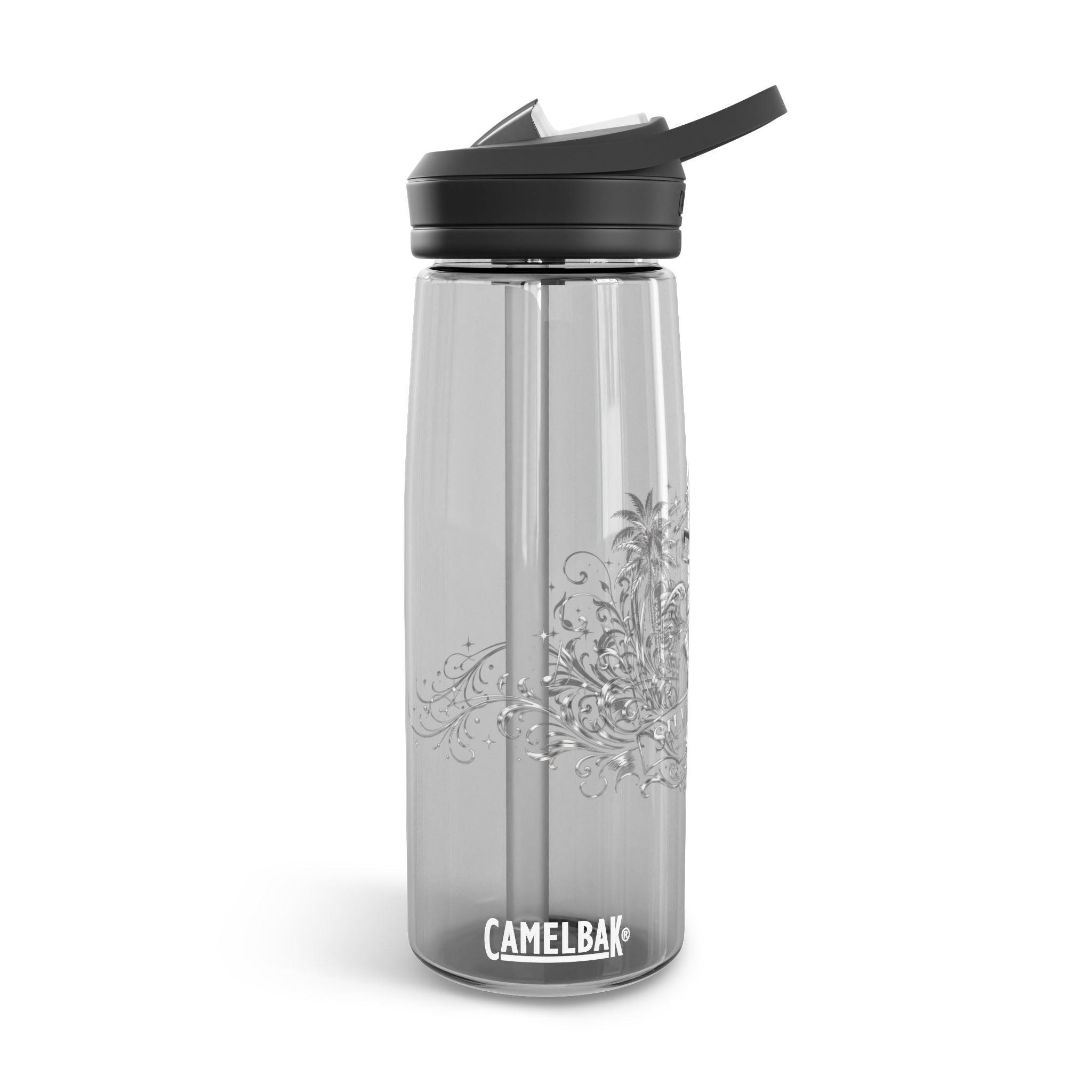 Silver Tone Music Cali Dreams Water Bottle | CamelBak Eddy 20oz/25oz